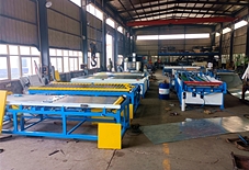 Air duct production lines production workshop
